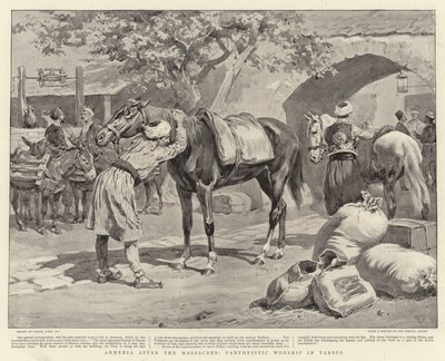 Armenien efter massakrerne, panteistisk tilbedelse i Tarsus af Frank Dadd